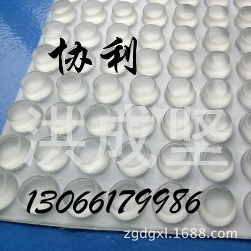 东莞透明胶垫现货供应 12*2.5mm与12*4mm规格详解及应用指南