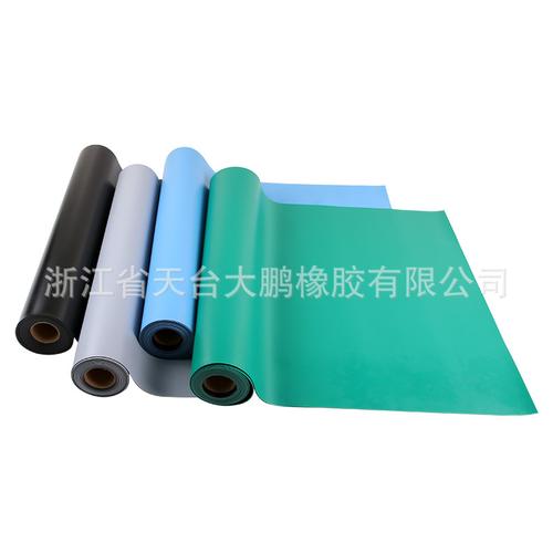 工业级防护之选 黑色灰色防静电橡胶板与耐高温绝缘胶垫全解析